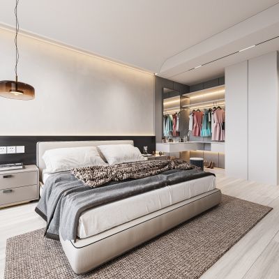 现代卧室