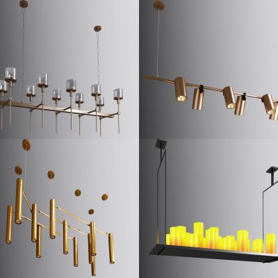 现代吊灯组合