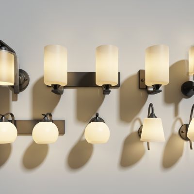 现代简约壁灯组合