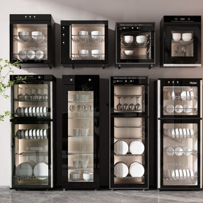 现代消毒柜碗柜