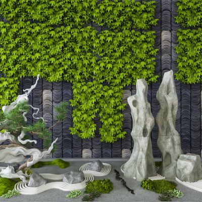 新中式园艺小品