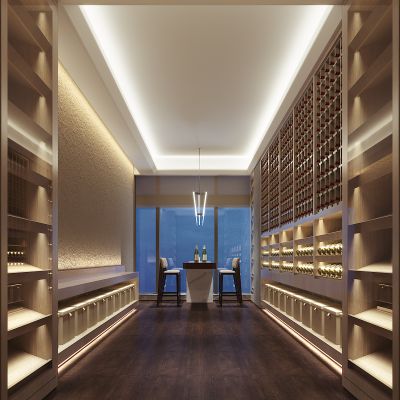 现代品酒区
