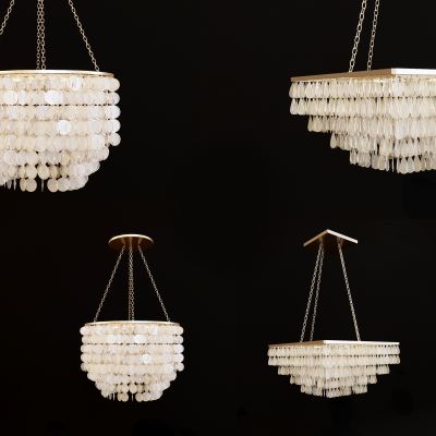 后现代轻奢玻璃吊灯