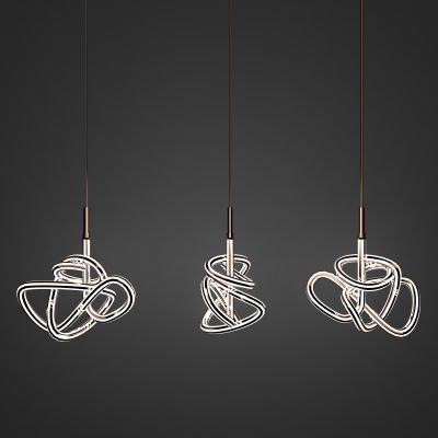 现代艺术蛇形原创吊灯