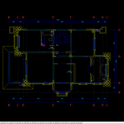 莱阳国际公馆样板间施工图