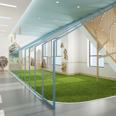 现代幼儿园 展览区