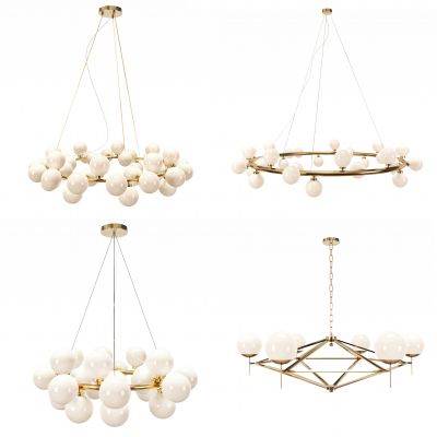 现代多头吊灯组合