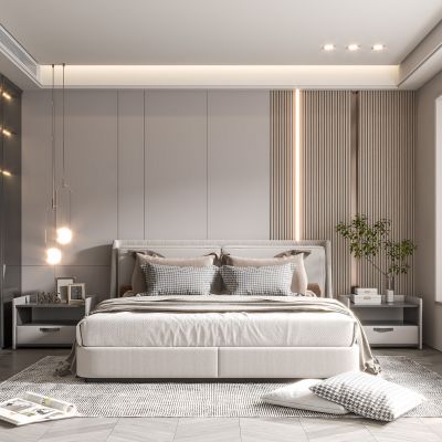 现代卧室