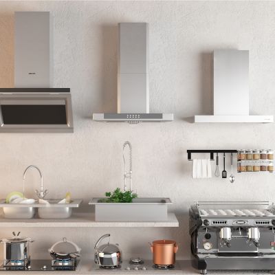现代油烟机厨具