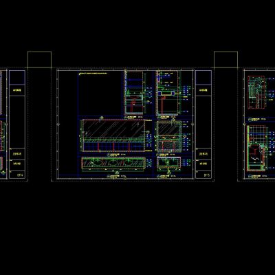 卫生间CAD节点合集