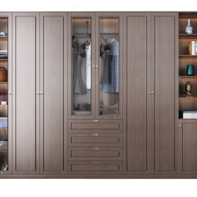 新中式实木衣柜