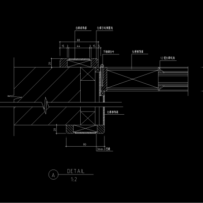 卷帘门,玻璃门,木门,感应门等门表节点详图