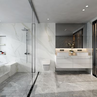 现代轻奢卫生间