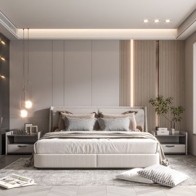 现代卧室