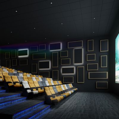 现代电影院 影厅
