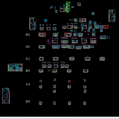 2016.8.18成都金科温江别墅样板间施工图(蓝图）