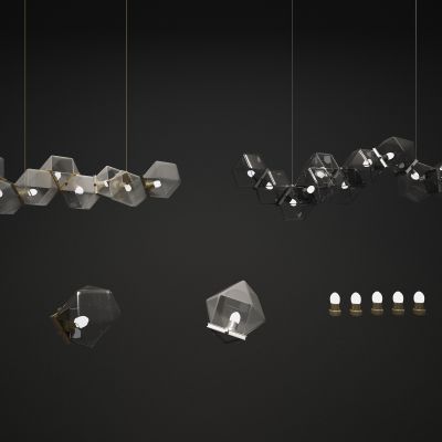 后现代金属 餐厅吊灯