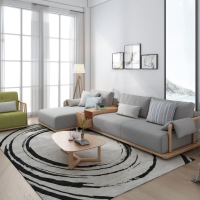 北欧客厅，沙发