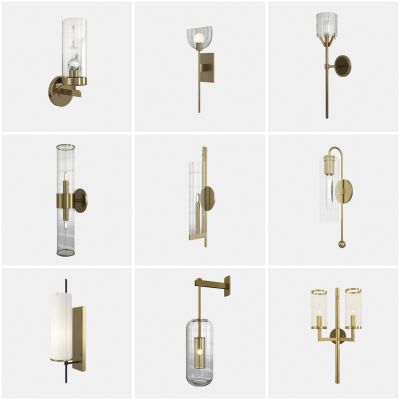 现代精品壁灯合集