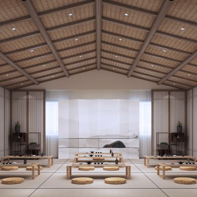 新中式茶艺 教室 茶室 禅室