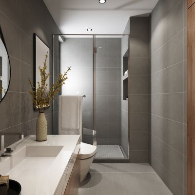 现代简约卫生间