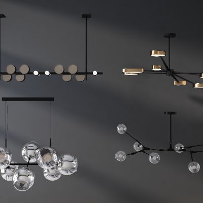 现代吊灯组合