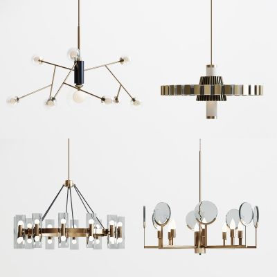 现代吊灯组合