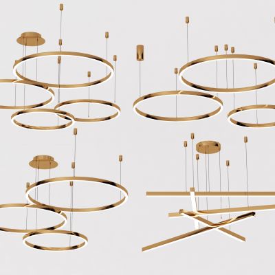 现代吊灯 简约吊灯 金属吊灯