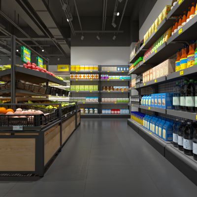 现代生鲜超市
