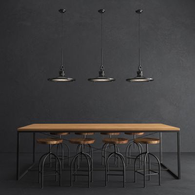 工业风吧椅组合