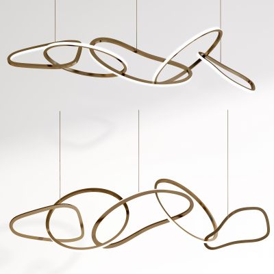 现代艺术吊灯组合 水吧台吊灯  餐厅吊灯 玻璃吊灯 后现代金属吊灯