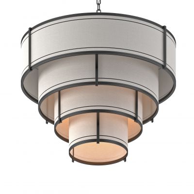 新中式布艺吊灯