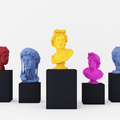 新古典现代雕塑作品组合