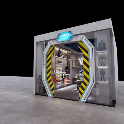 工业风玩具礼品店