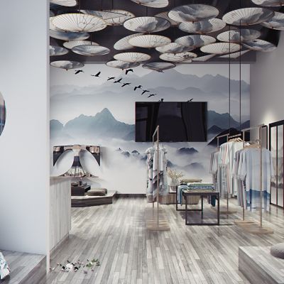 新中式汉服服装店