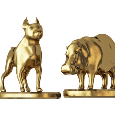 现代动物装饰品