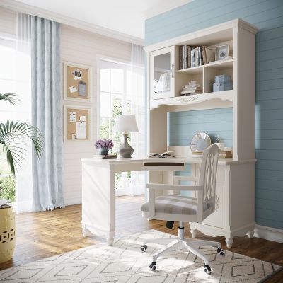 简欧书桌椅组合