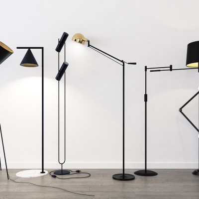 现代落地灯组合