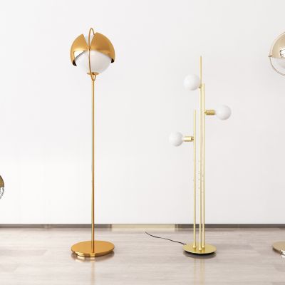 现代落地灯组合