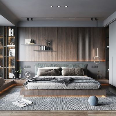 现代卧室