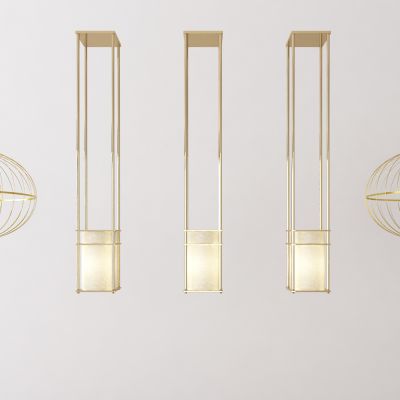 新中式吊灯组合