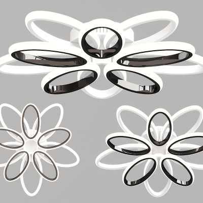 现代花形吸顶灯