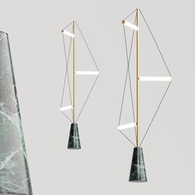 现代个性几何落地灯