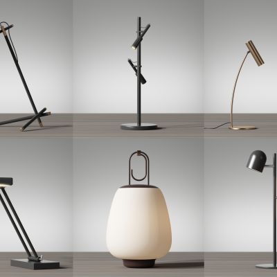 现代 台灯