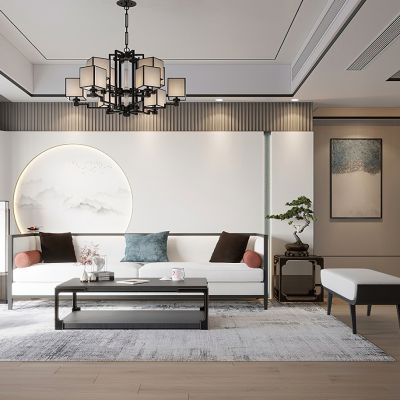 简约新中式客厅