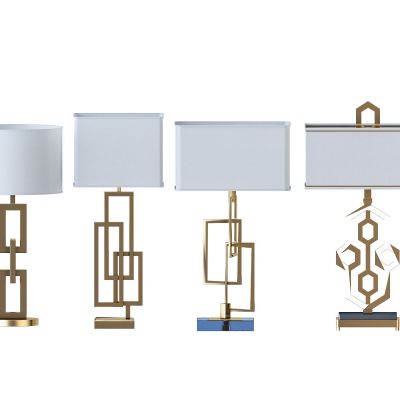 新中式台灯组合