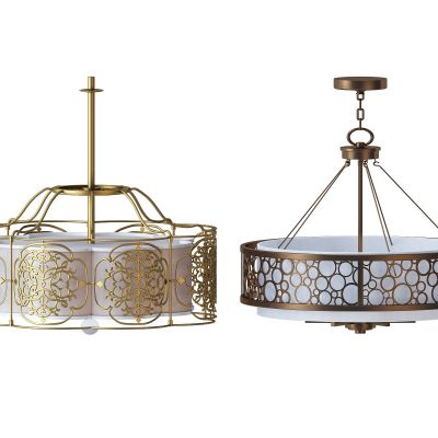 简欧吸顶灯组合