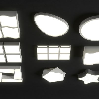 现代吸顶灯组合