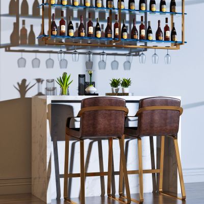 简欧吧台椅组合