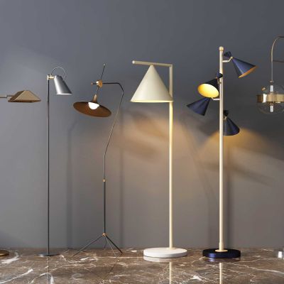 现代落地灯组合